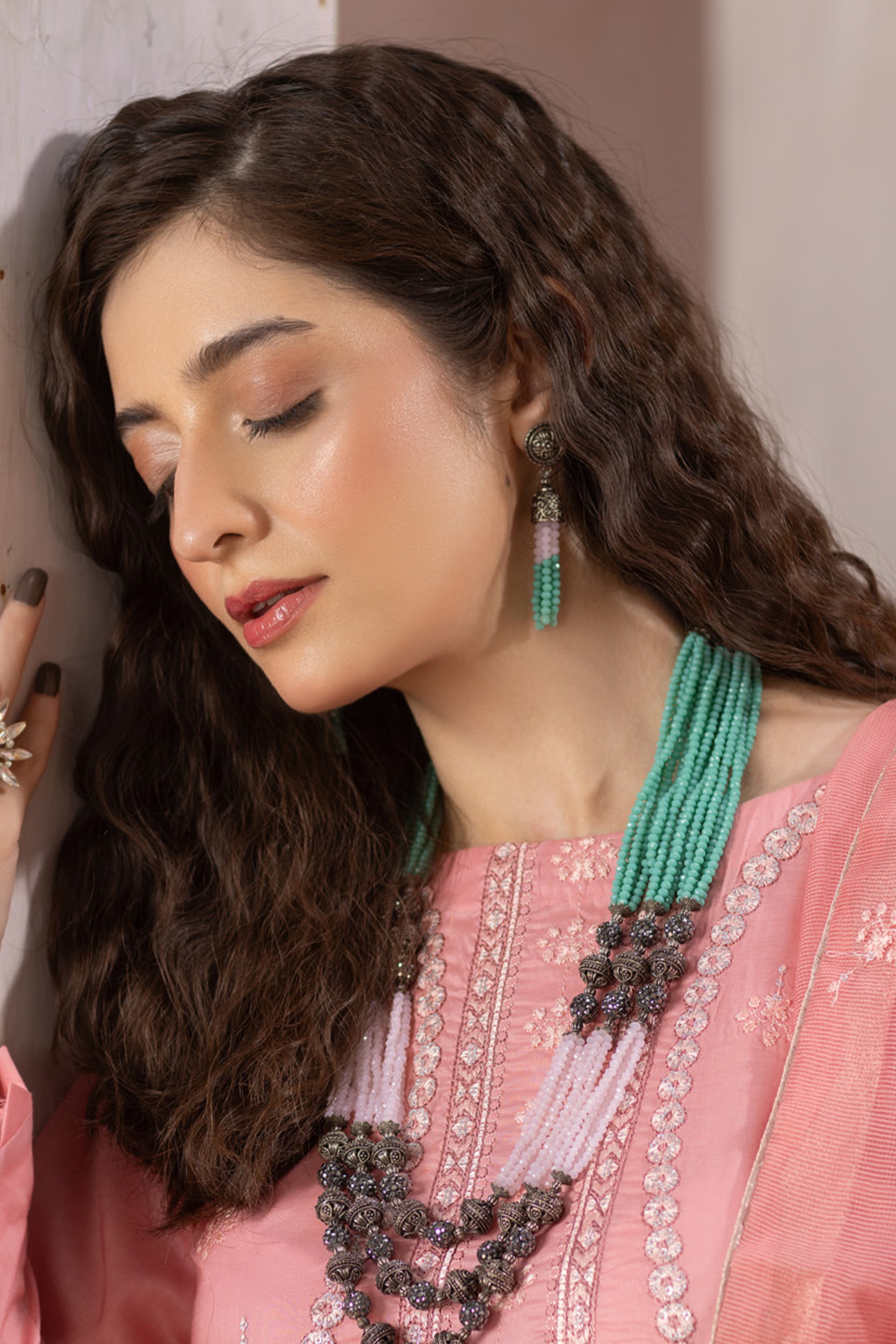 Rajis Mehak e Jahan Graceful Pink Embroidered
