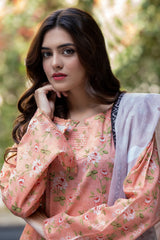 Salina Lawn Printed Unstitched 3-Piece Suit by Regalia Textile