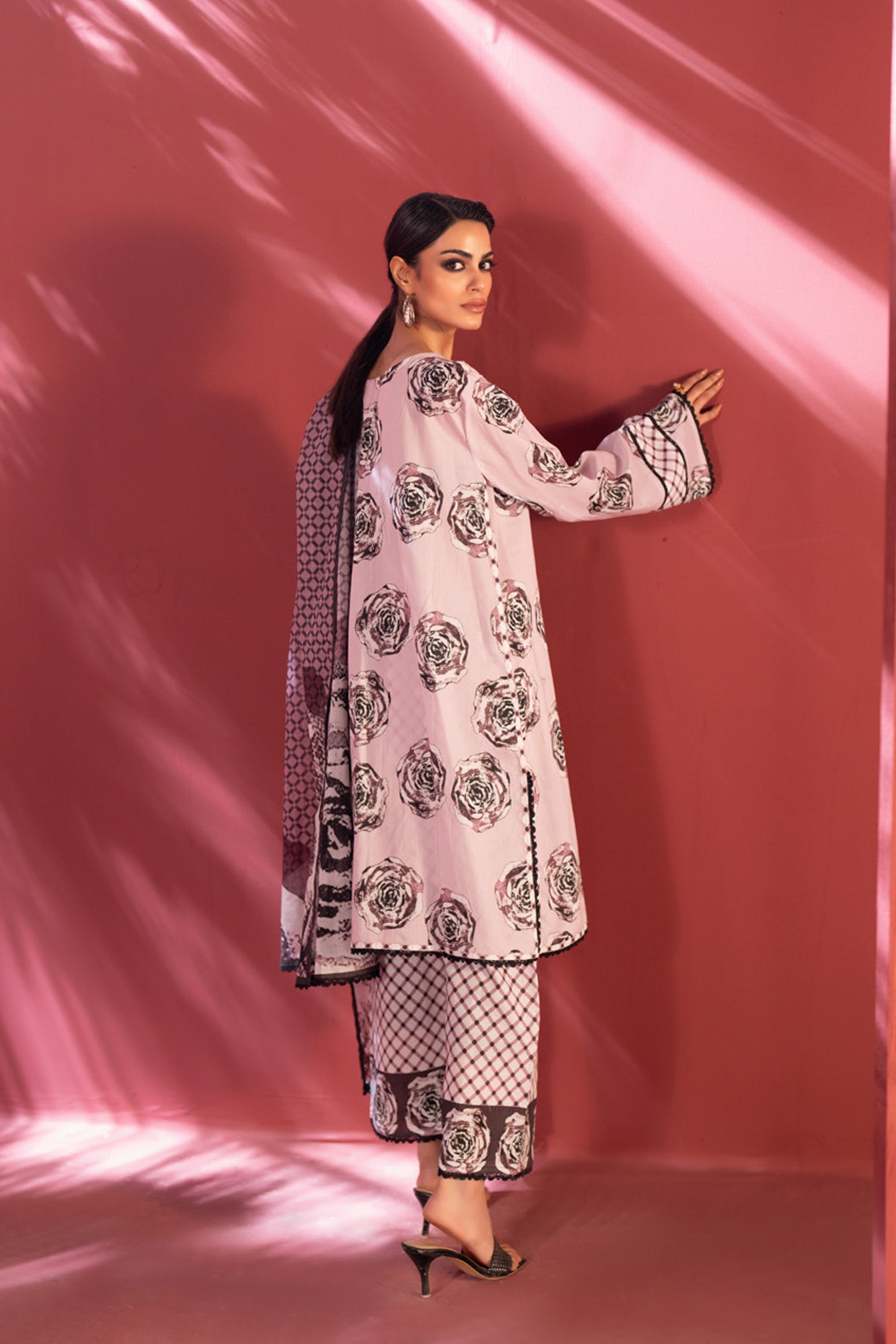 Stella Digital Printed Lawn Vol 2 Ensemble with Geometric