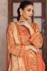 Salina 3PC Printed Lawn Suit A Timeless Statement of Style