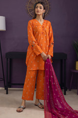 Identic Trendy Threads Vol 3 Vibrant Orange Attire