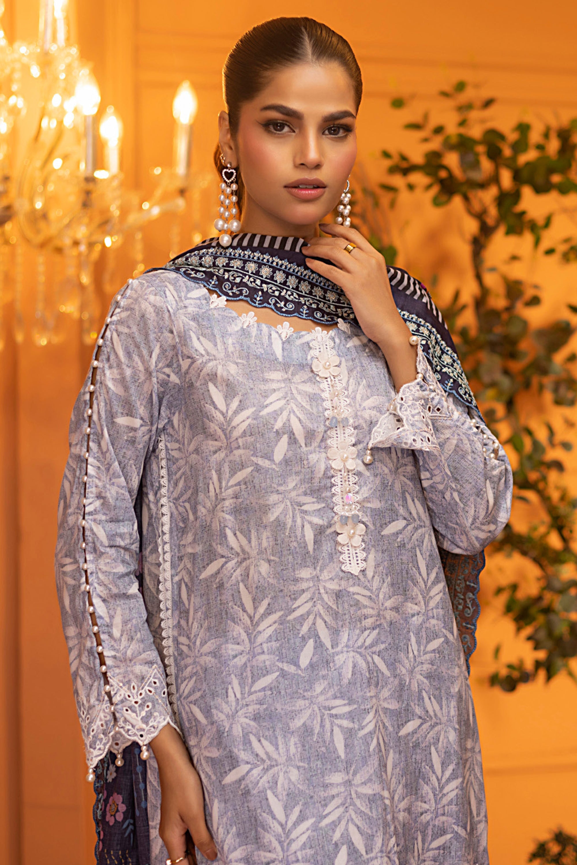 Salina Eid Exclusive Lawn cutwork Lawn Duppata Vol 2