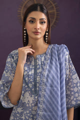 Identic Trendy Threads Vol 3 Serene Blue Blossom
