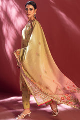 Stella Digital Printed Lawn Vol 2 Elegant Olive Green