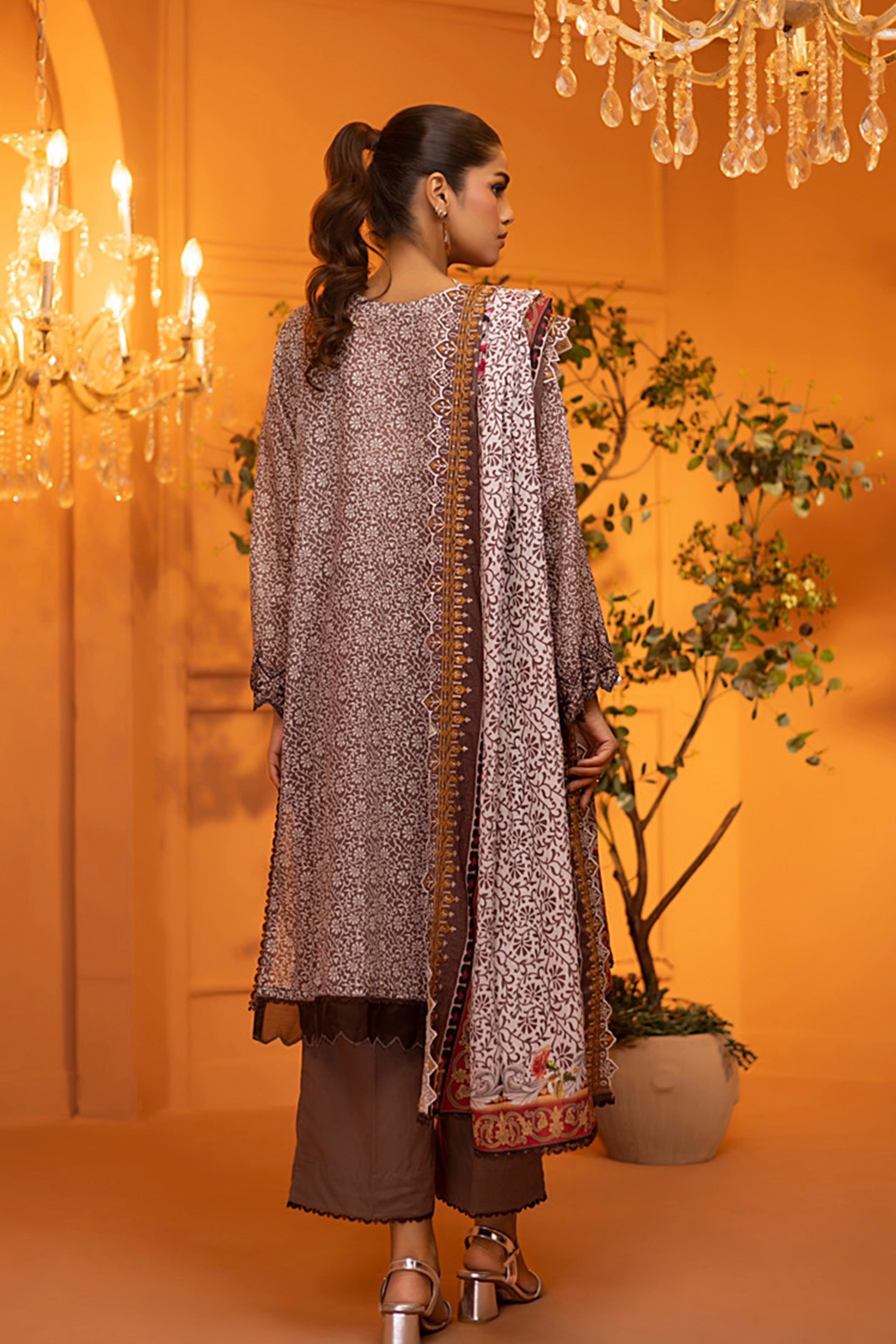 Women Salina Lawn with Cutwork Dupatta Vol 2