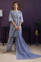Identic Trendy Threads Vol 3 Serene Blue Blossom