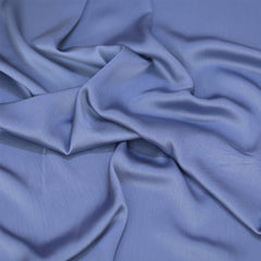 Medium blue Crinkle Silk