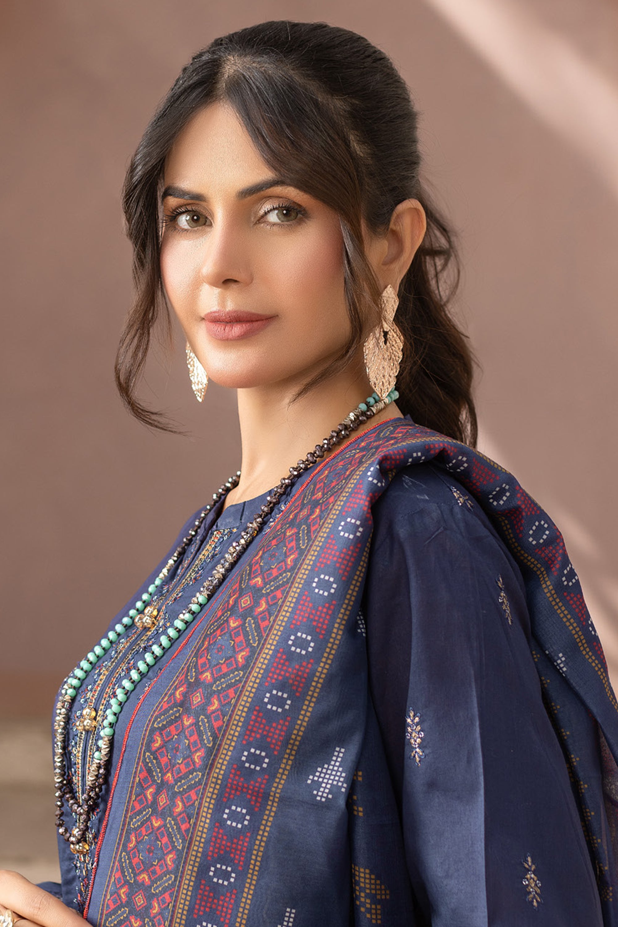 Rajis Mehak e Jahan Elegant Navy Blue