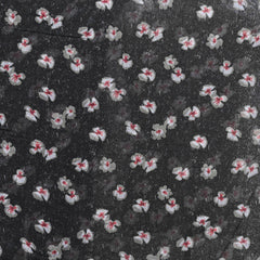 Flower Print Black