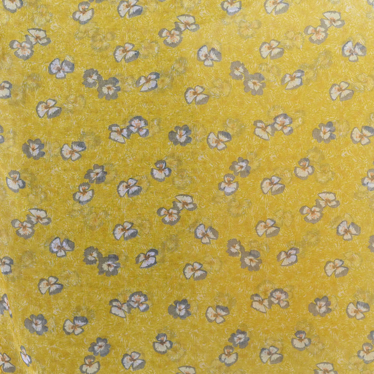 Flower Print Yellow