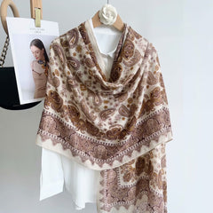 Print scarf-N5