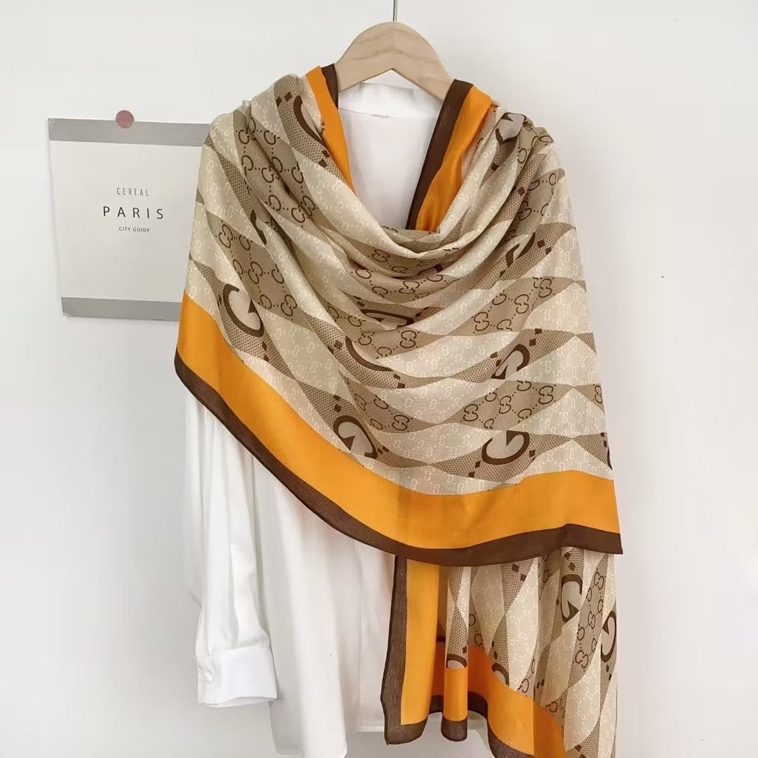 C-G Mustard Scarf